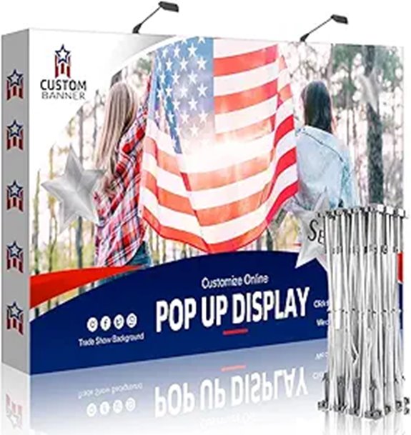 Fabric Pop-Up Display Stand for Trade Shows