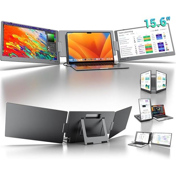 KYY 15.6 Portable Triple Monitor Extender