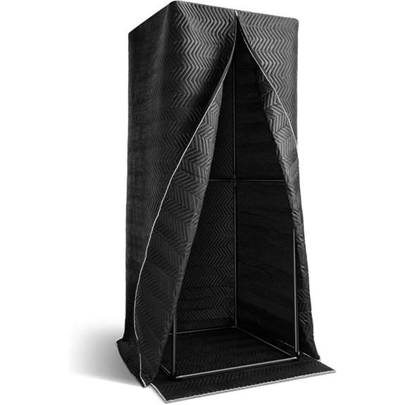 portable vocal recording booth
