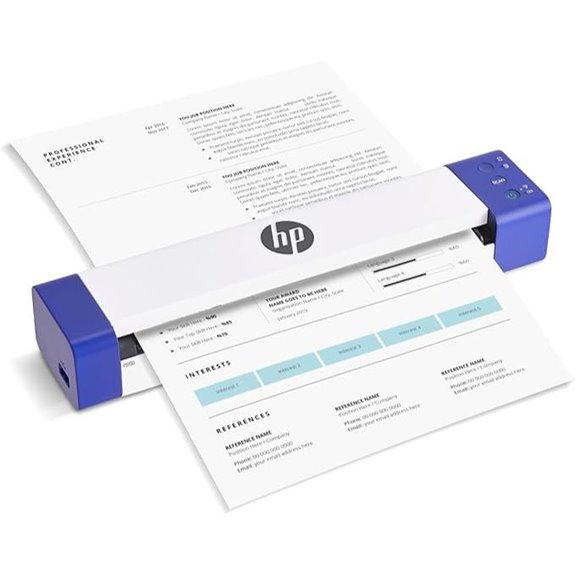 HP PS150 Portable Wireless Document Scanner