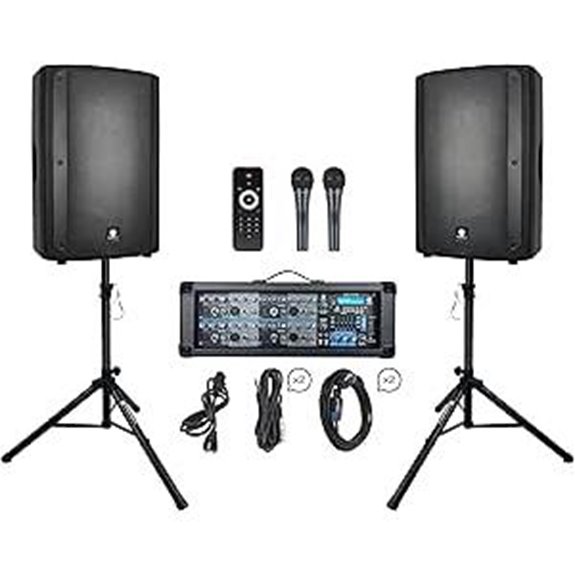 PRORECK Delta 158 2400W Bluetooth PA System