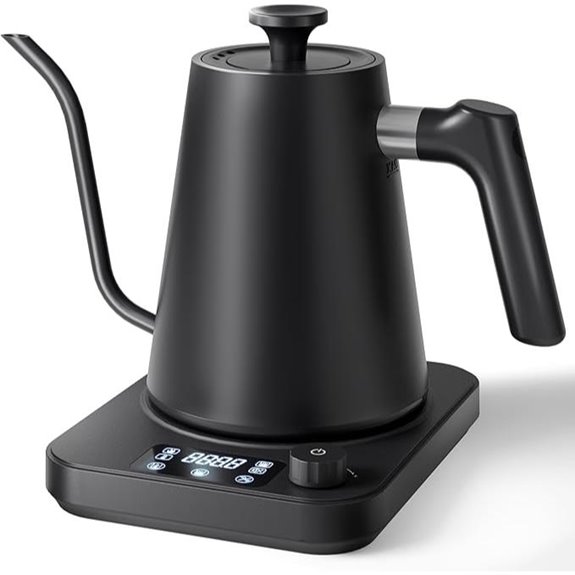 Smart Gooseneck Electric Kettle with Precise Control