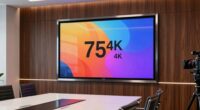 premium 75 inch 4k displays