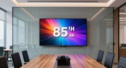 premium 85 inch 4k conference displays
