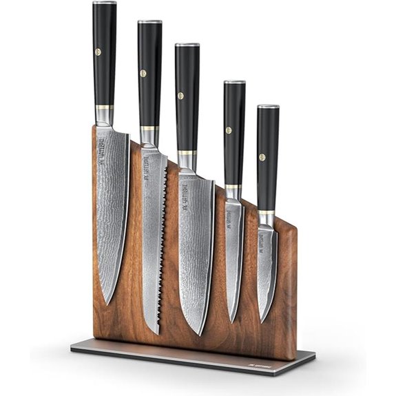 Yatoshi Magnetic Japanese Knife Set (6-Piece)
