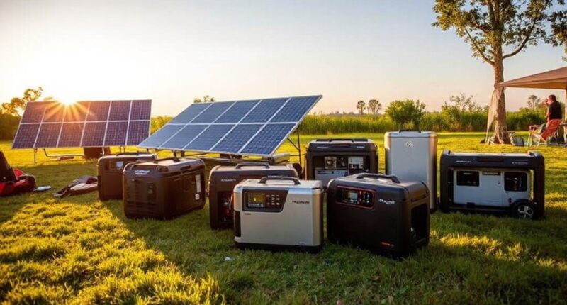 premium outdoor solar power