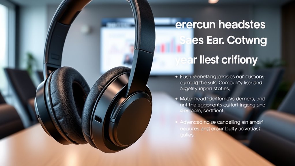 premium sales demo headset