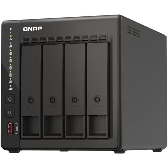 QNAP TS-453E-8G NAS with Quad-core CPU