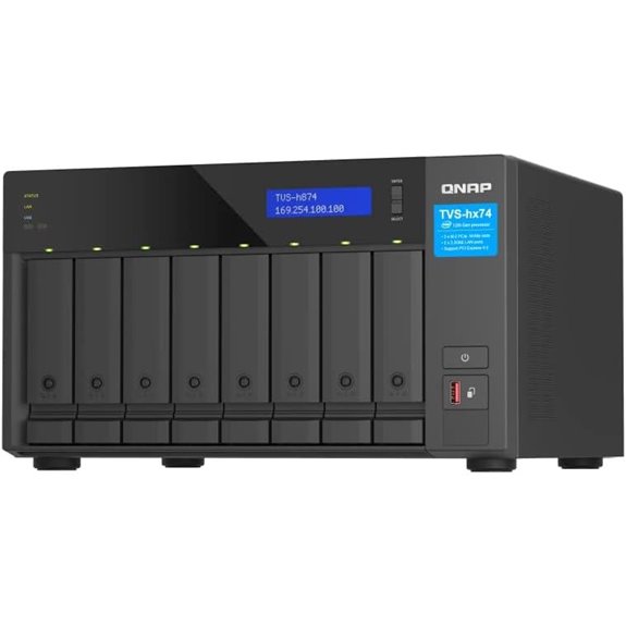 QNAP TVS-h874-i5-32G NAS with PCIe Slots