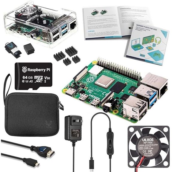 Vilros Raspberry Pi 4 Starter Kit with Accessories