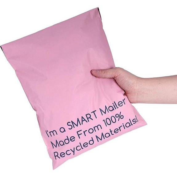 100 Recycled Poly Mailers 10x13 Inches