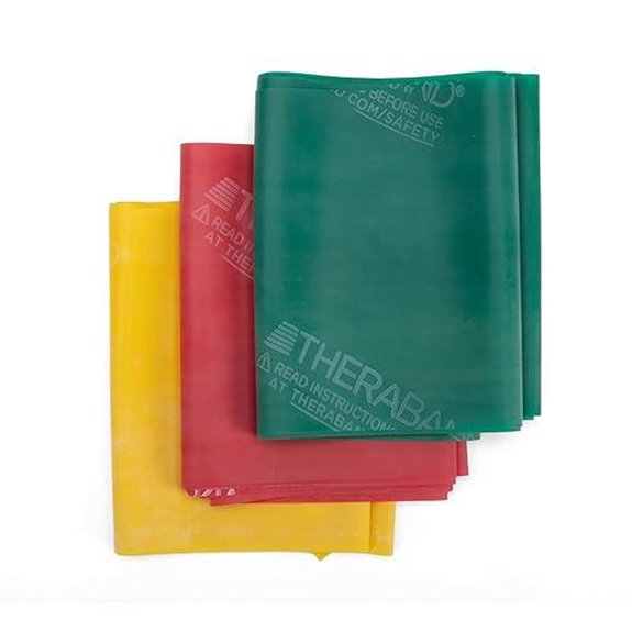 THERABAND Resistance Bands Set for Exercise & Therapy