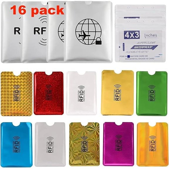 rfid passport protector set