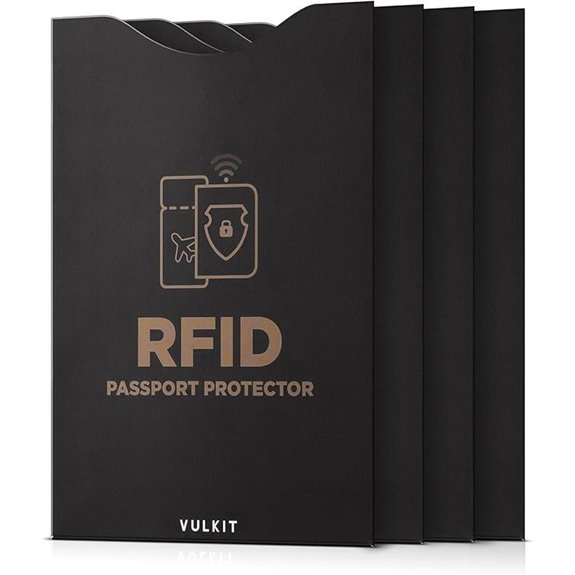 rfid passport sleeve set