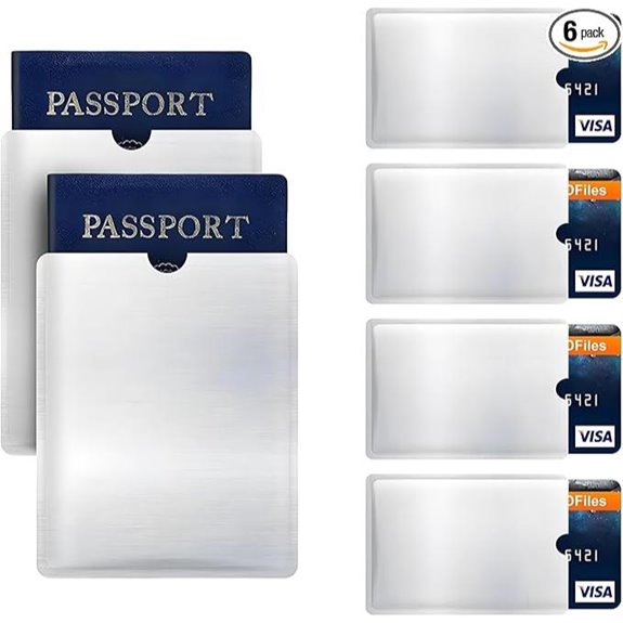 rfid wallet with passports