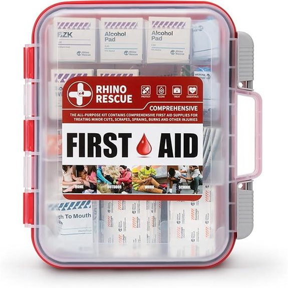 RHINO RESCUE 371-Piece OSHA First Aid Kit