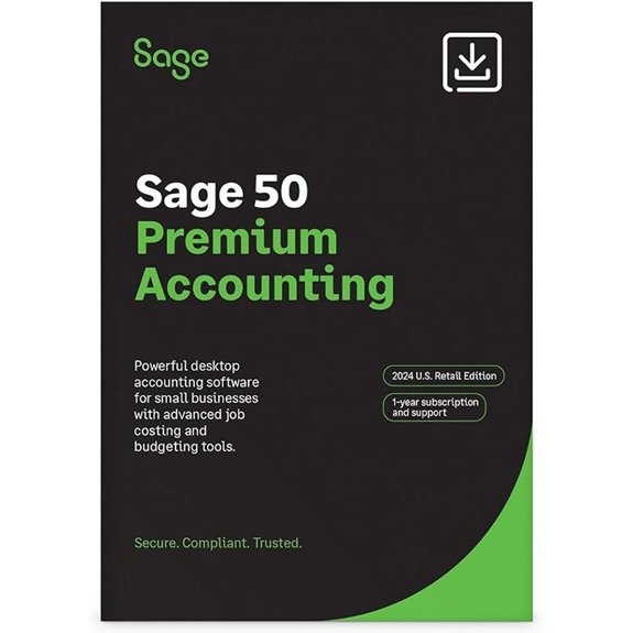 Sage 50 Premium U.S. Accounting Software (1-Year)