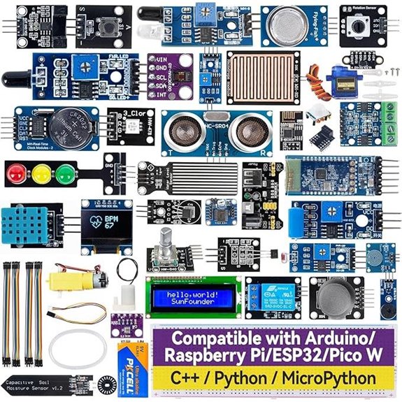 SunFounder Sensor Kit for Arduino Raspberry Pi & ESP32