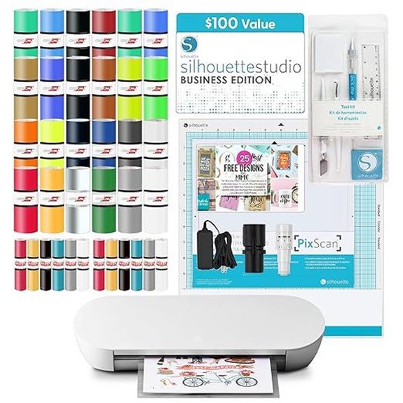 Silhouette Portrait 4 Vinyl Cutter Deluxe Bundle