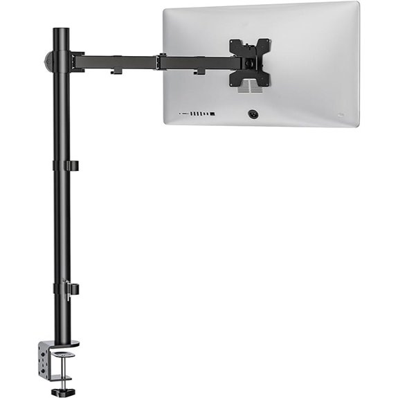 WALI Single Monitor Mount for 32-Inch Screens