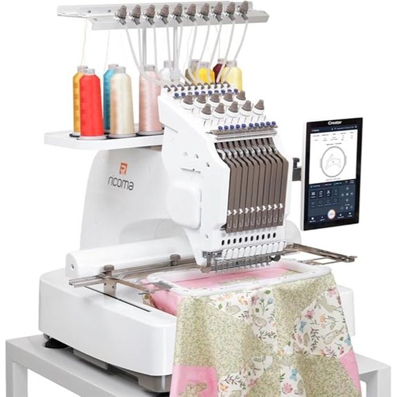 Ricoma Single-Head Multi Needle Embroidery Machine