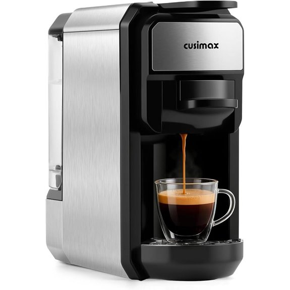 CUSIMAX Single Serve Espresso Machine with 19Bar