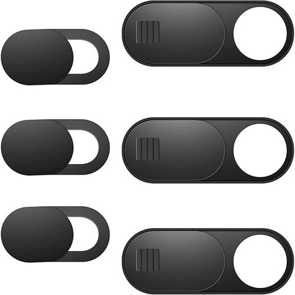 6-Pack Ultra Thin Webcam Privacy Cover Slides