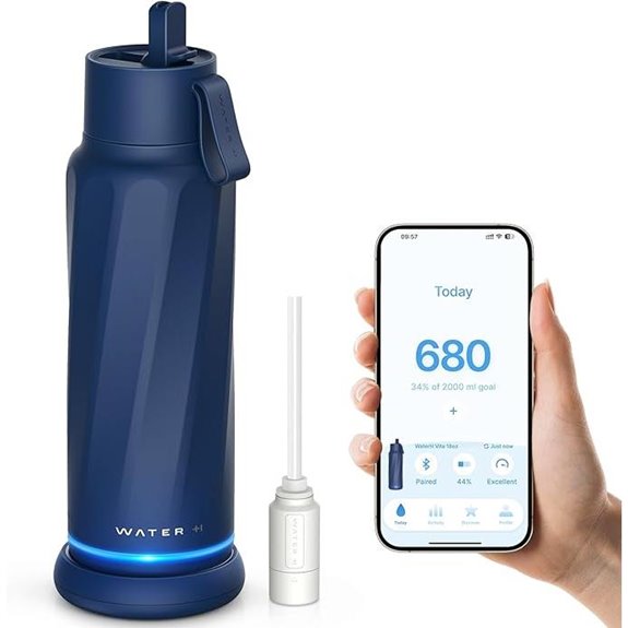 WATERH Vita Smart Water Bottle with Reminder