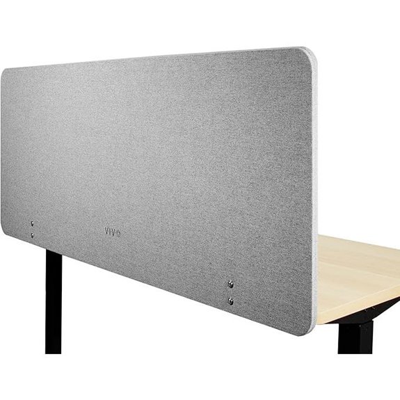 VIVO Privacy Panel Sound Absorbing Desk Divider