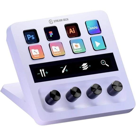 Elgato Stream Deck + White Studio Controller