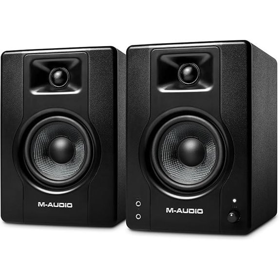 M-AUDIO BX4 Studio Monitors with Music Software