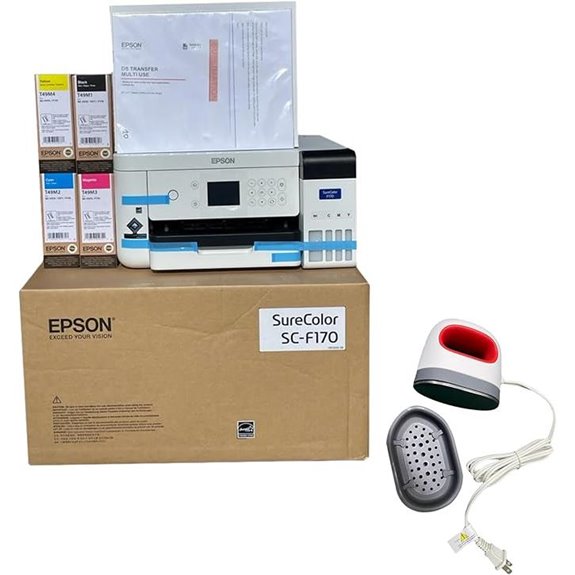 Sublimation Printer Starter Bundle with Paper and Tape