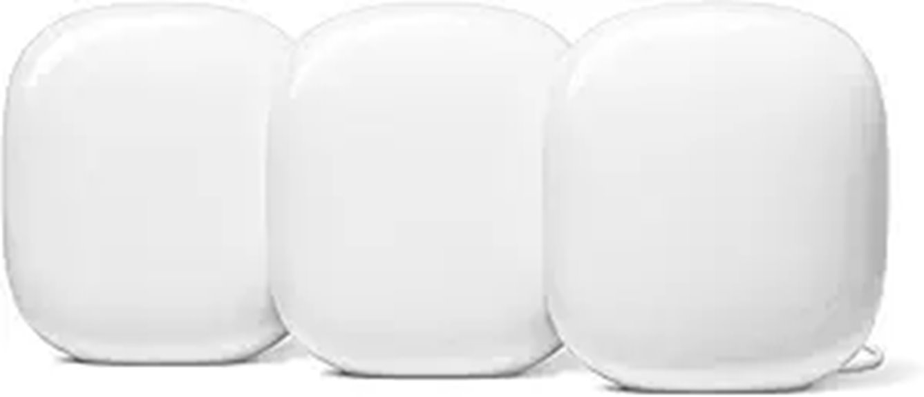 Google Nest WiFi Pro 6E Mesh Router (3-Pack)