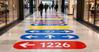 top 15 floor signage stickers