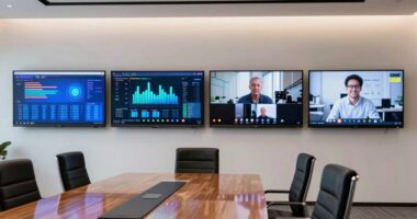 top 75 inch 4k business displays