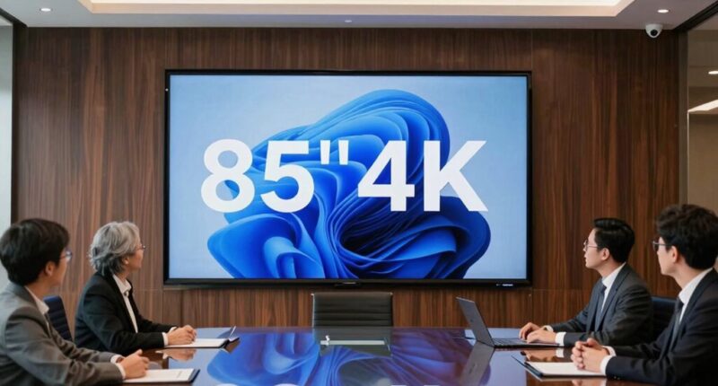 top 85 inch 4k office tvs