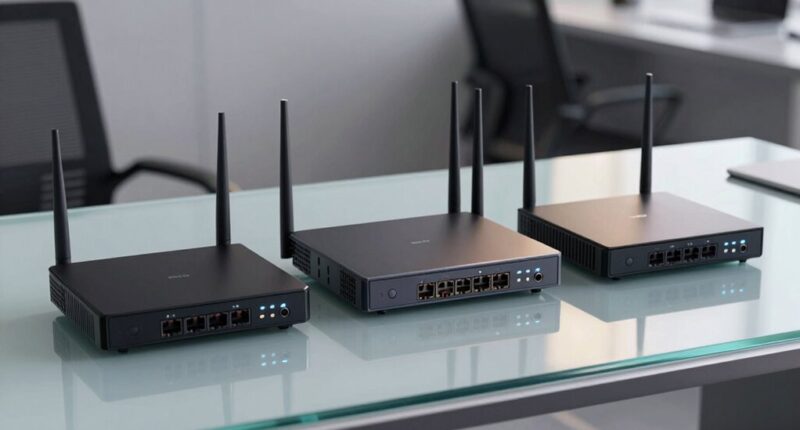 top agency network routers