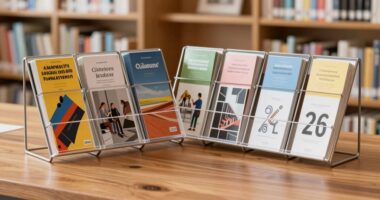 top collapsible literature racks