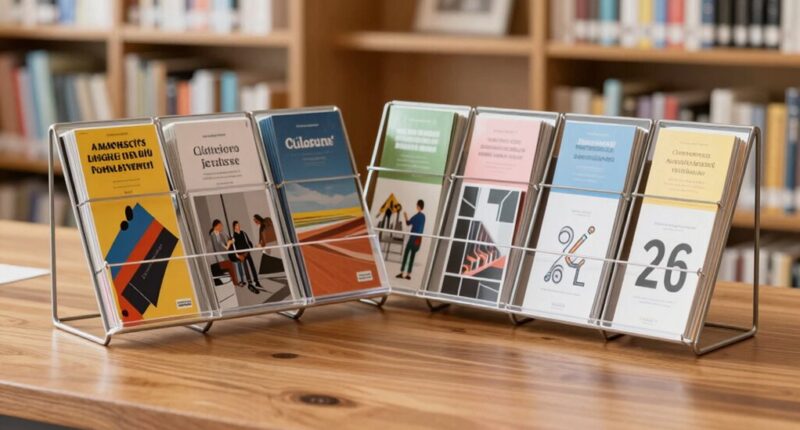 top collapsible literature racks