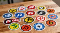 top custom logo sticker packs