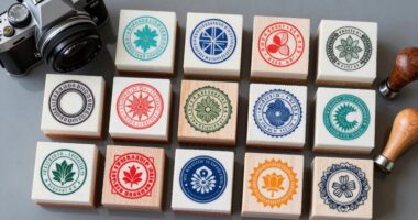 top custom stamp kit logos