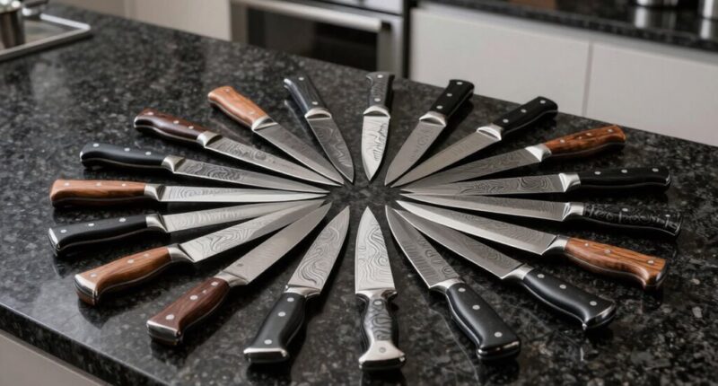 top damascus kitchen knives