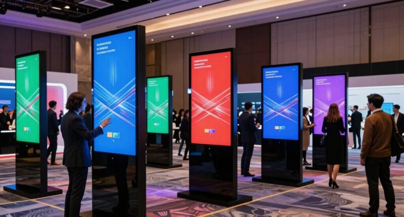 top digital signage displays