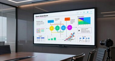 top digital whiteboard displays