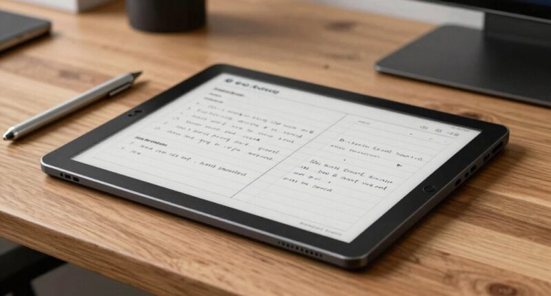 top e ink tablets 2026