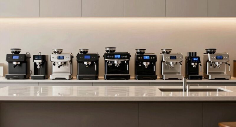 top espresso machines 2026