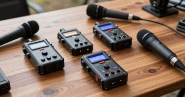 top field audio recorders