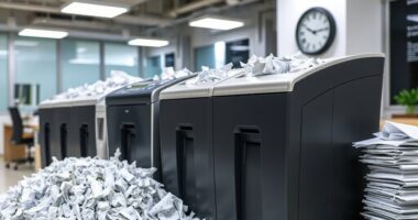 top high capacity shredders