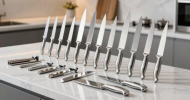 top knife sets with sharpeners
