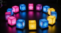 top led light box demos